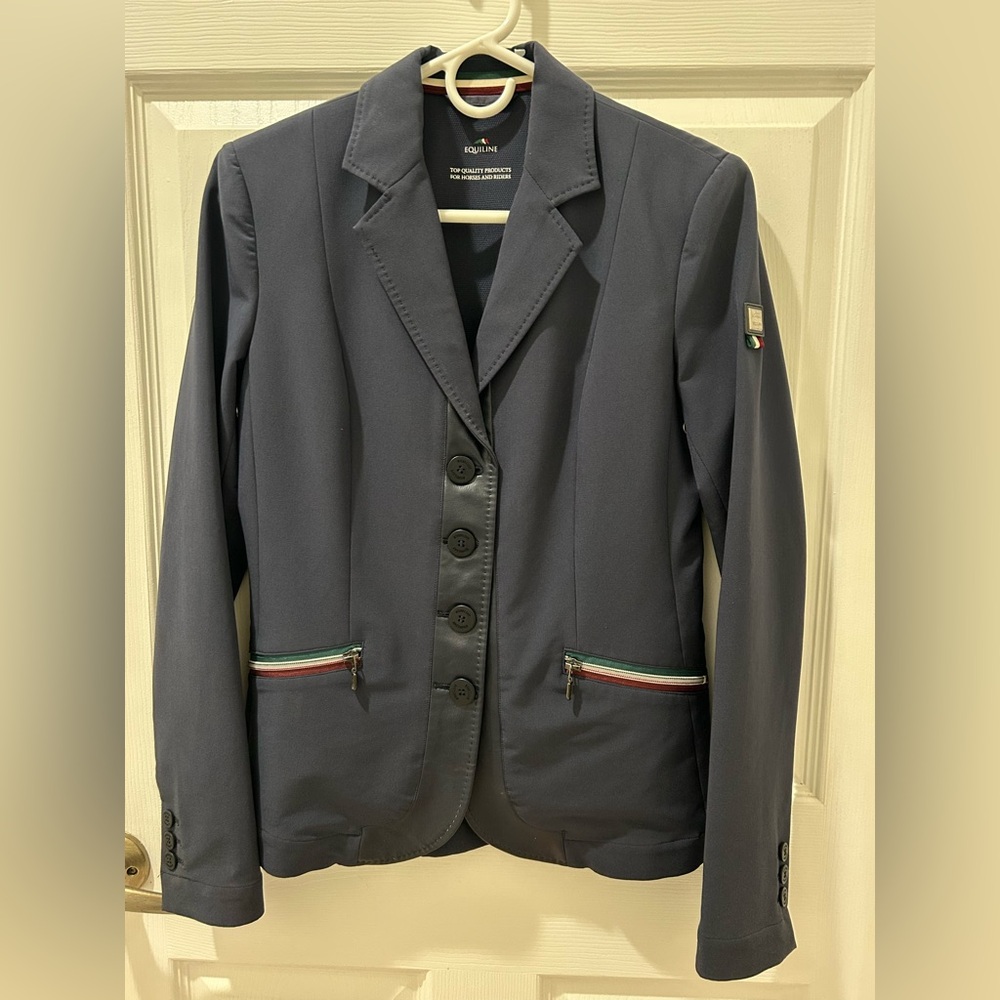 Equiline Equestrian Navy Show Jacket